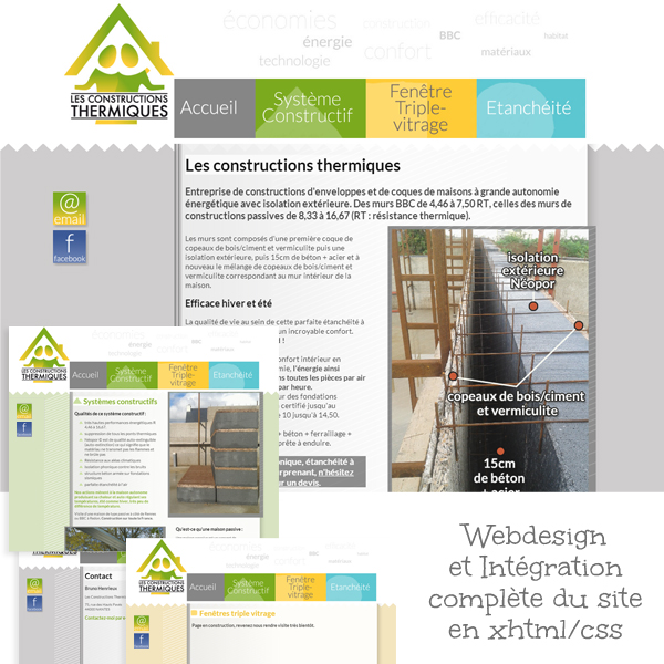 webdesign et intégration html/css